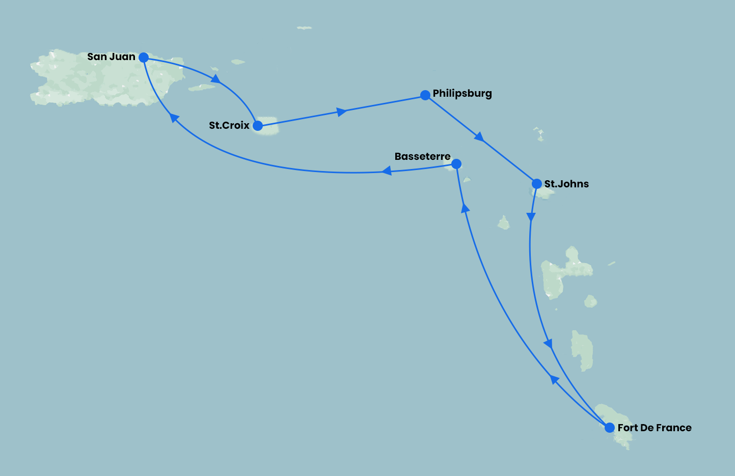 11 Night Southern Caribbean onboard Rhapsody of the Seas